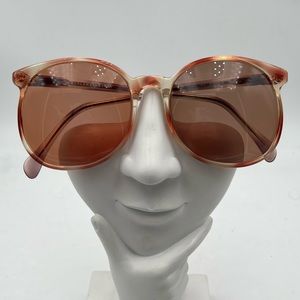 Vintage Diplomat Tortoise Round Sunglasses Frames BOBBY